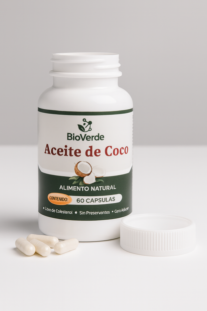 ACEITE DE COCO (60 CÁPSULAS)